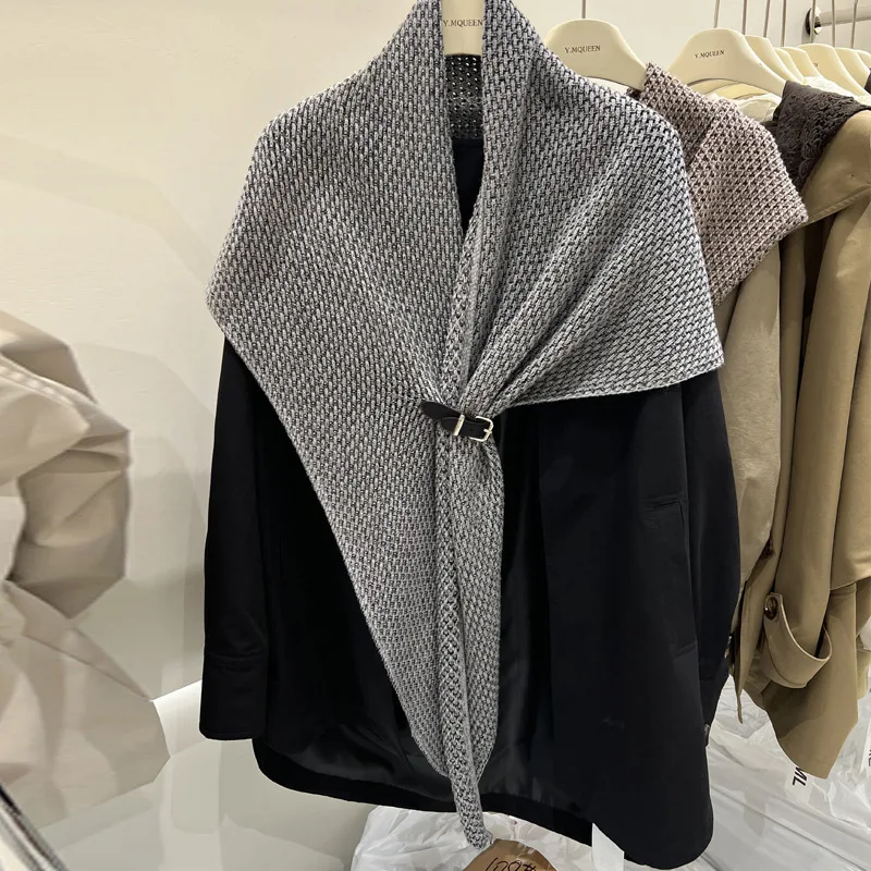 

Женская роскошная ажурная вязаная треугольная шаль, легкий осенний дорожный кардиган, шарф, новая тонкая накидка