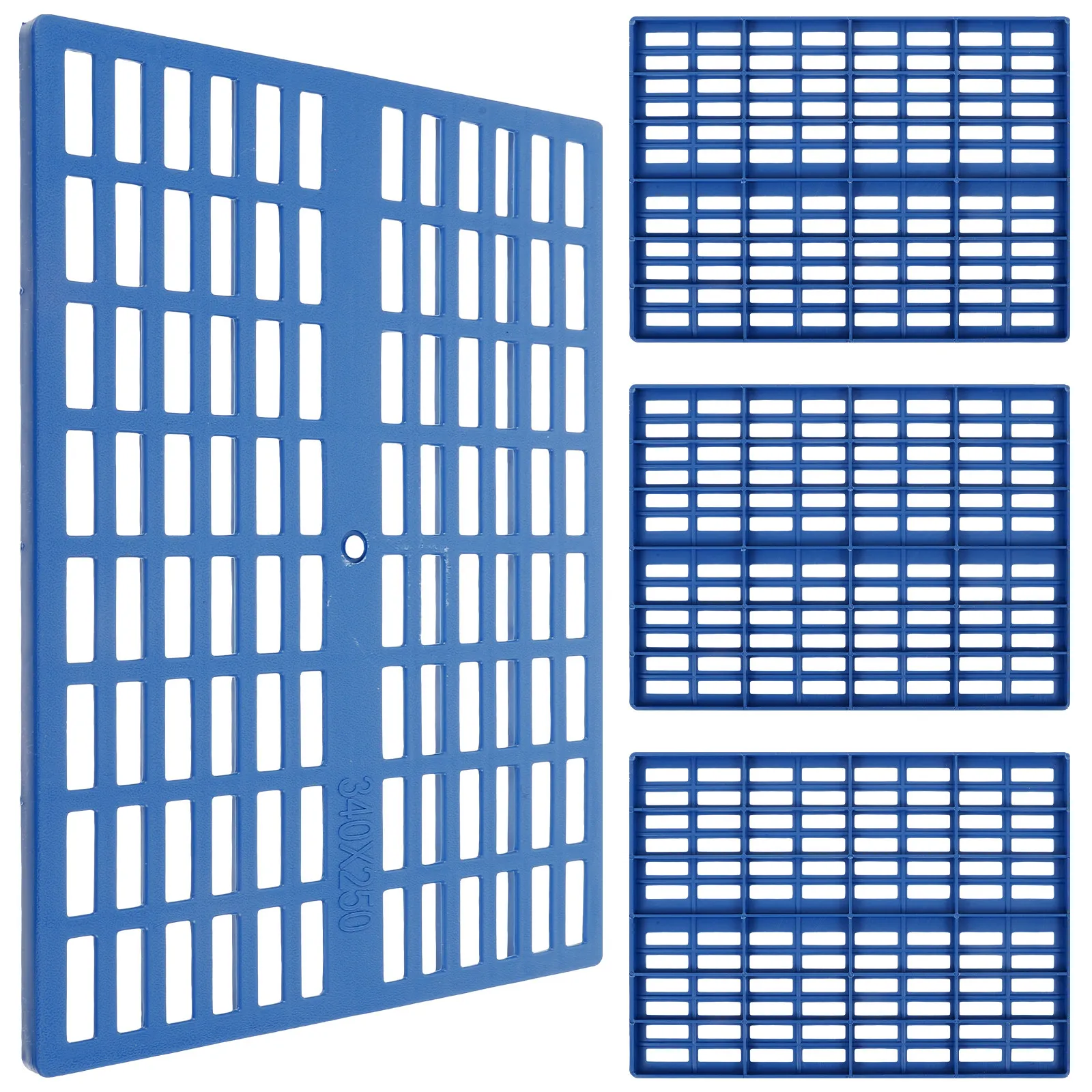 

4Pcs Plastic Rabbit Cage Foot Pads Small Animal Feet Mats Bunny Floor Mats Cage Resting Pads Rabbit Floor Mat Hamster Mat