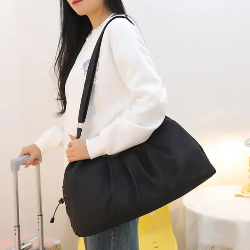 

X90D Yoga Bags for Women with Shoes Compartment Wet Pocket Travel Handbag Gym Duffels Bag Carryall Toted Bag Shoulder Bag=
