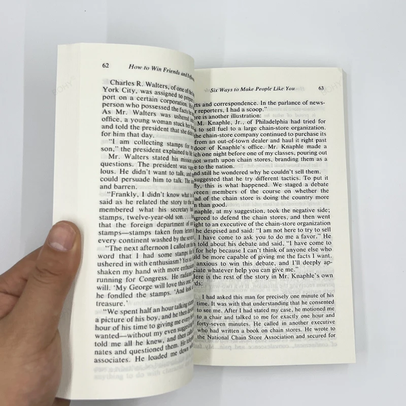 Dale Carnegie-libro de lectura para adultos, cómo ganar amigos, influir en las personas, habilidades de comunicación Interpersonal, automejora