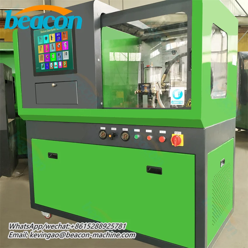 Испытательный стенд Taian Beacon CR318S, форсунка дизельного инжектора Common Rail и калибровочный стенд для тестирования форсунок HEUI, испытательный стенд для очистки