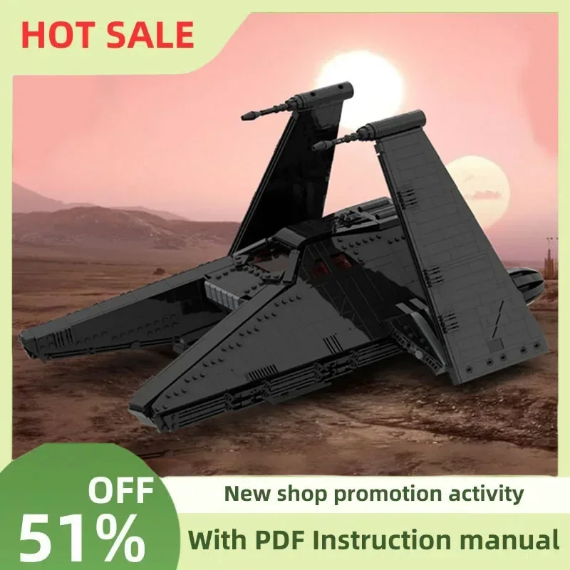 

Новый знаменитый звездный боевой фильм Moc-инквизитор, транспортная коса, модель на заказ, головоломка, креативные идеи «сделай сам», детские игрушки, подарки на день рождения