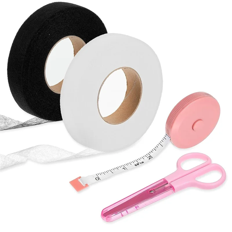 

2 Rolls No Sew For Hemming Tape For Pants,3/4 Inch X 70 Yards Iron On Hem Tape Double Sided Fabric Tapes For Hemming Curtains