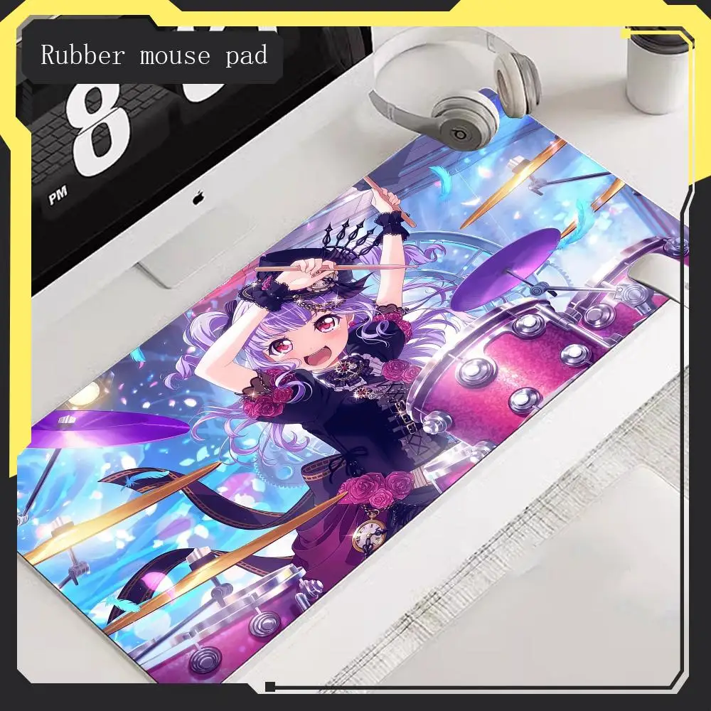 Mouse Pad BanG Dream Comic and electronic game mouse pad is convenient to use with Hot selling items suitablefor desktop laptops