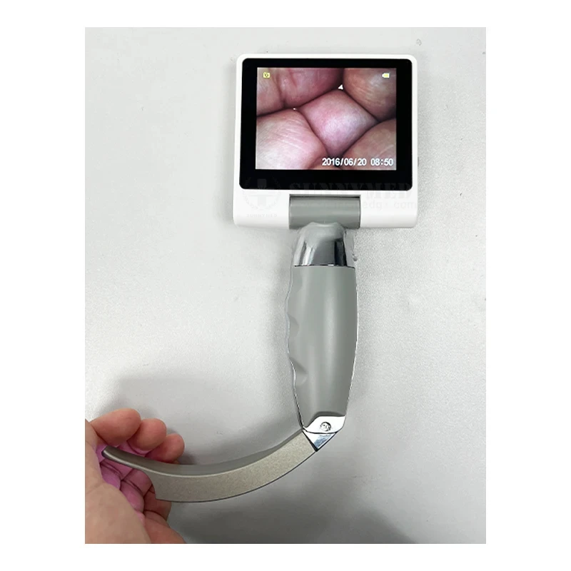 SY-P020A Medical Video Laryngoscope with Reusable or Disposable Blade Video Larynogoscope for Intubation