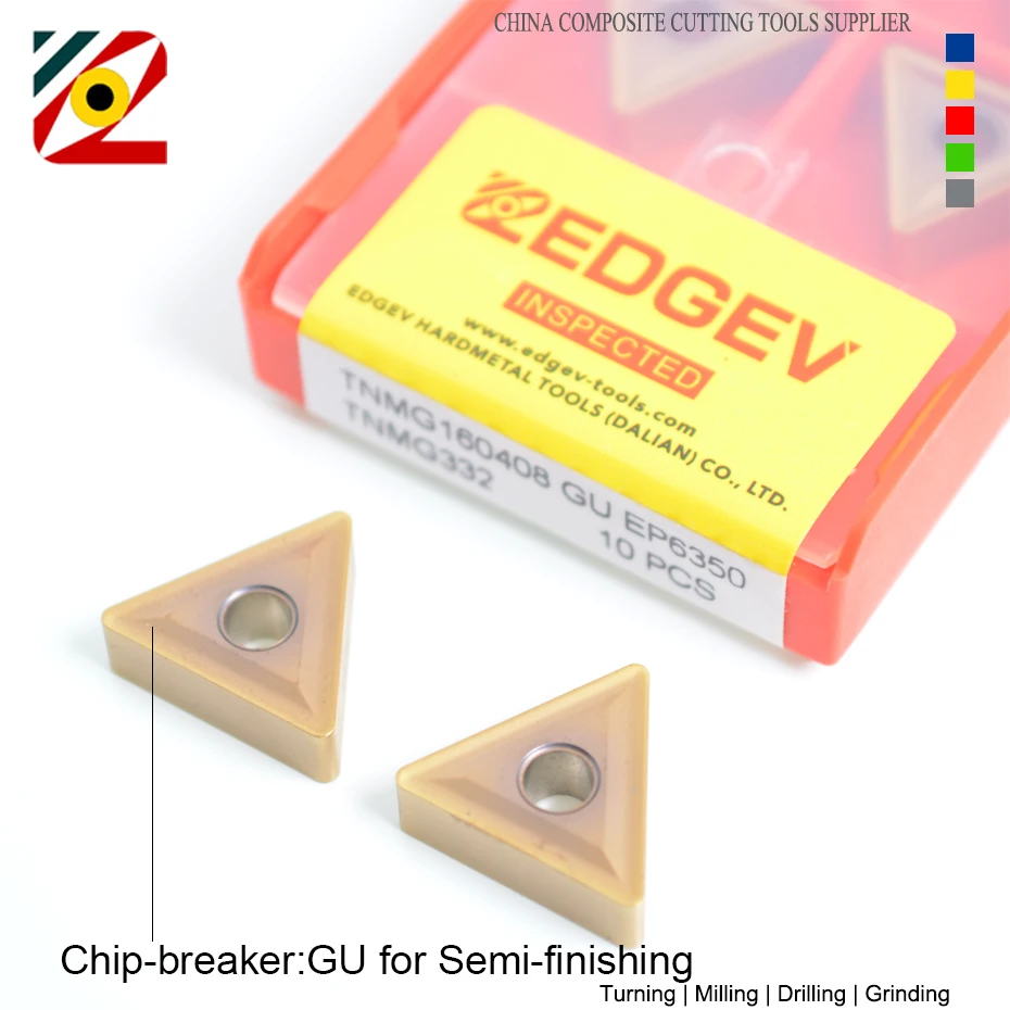 10 pezzi inserti in carburo di tungsteno TNMG160404 TNMG160408 TNMG321 TNMG322 lavorazione acciaio inossidabile