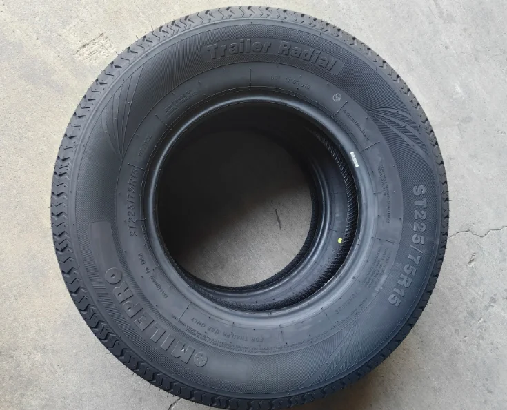 ST225/75R15 Trailer Special Tire - Reinforced Thickened Sidewall for Enhanced Durability Load Capacity up to 1285 Kg