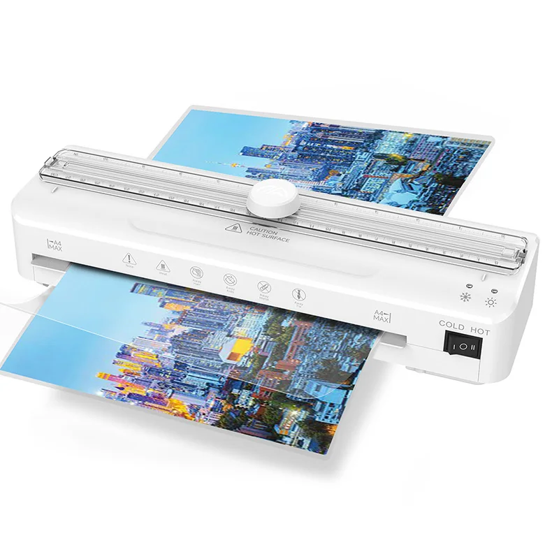 Multifunctional Pouch Laminator A4 Plastic Sealing Machine Cutting Paper Integrated Cross-border Photo Laminating Machine