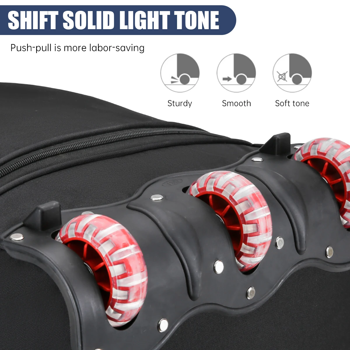 حقيبة فحص الطيران قابلة للطي في الخارج حقيبة أمتعة متحركة مع عربة أمتعة سفر المتداول حقيبة تخزين السفر حقيبة الأمتعة للرجال سعة كبيرة جدًا