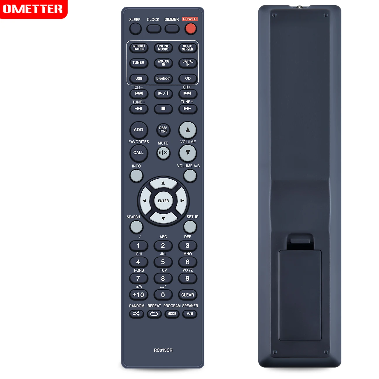 Bluetooth RM-CR611 (Armarantz rc013cr rc015c) 用のリモコン,コンパクト,ネットワークCDレシーバー