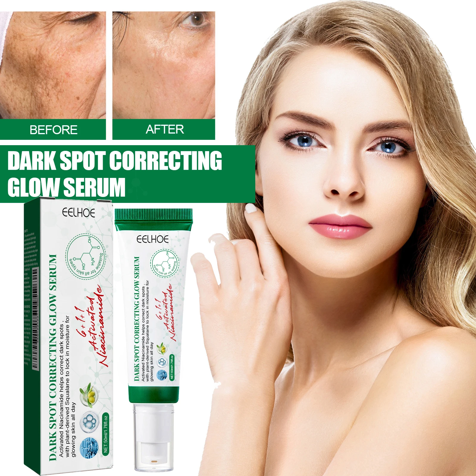 Barrier Recovery Powerhouse Brightening Serum,Advanced PCA Support & Zero-Gravity Silk Texture,Relief Skin,Correct pigmentation
