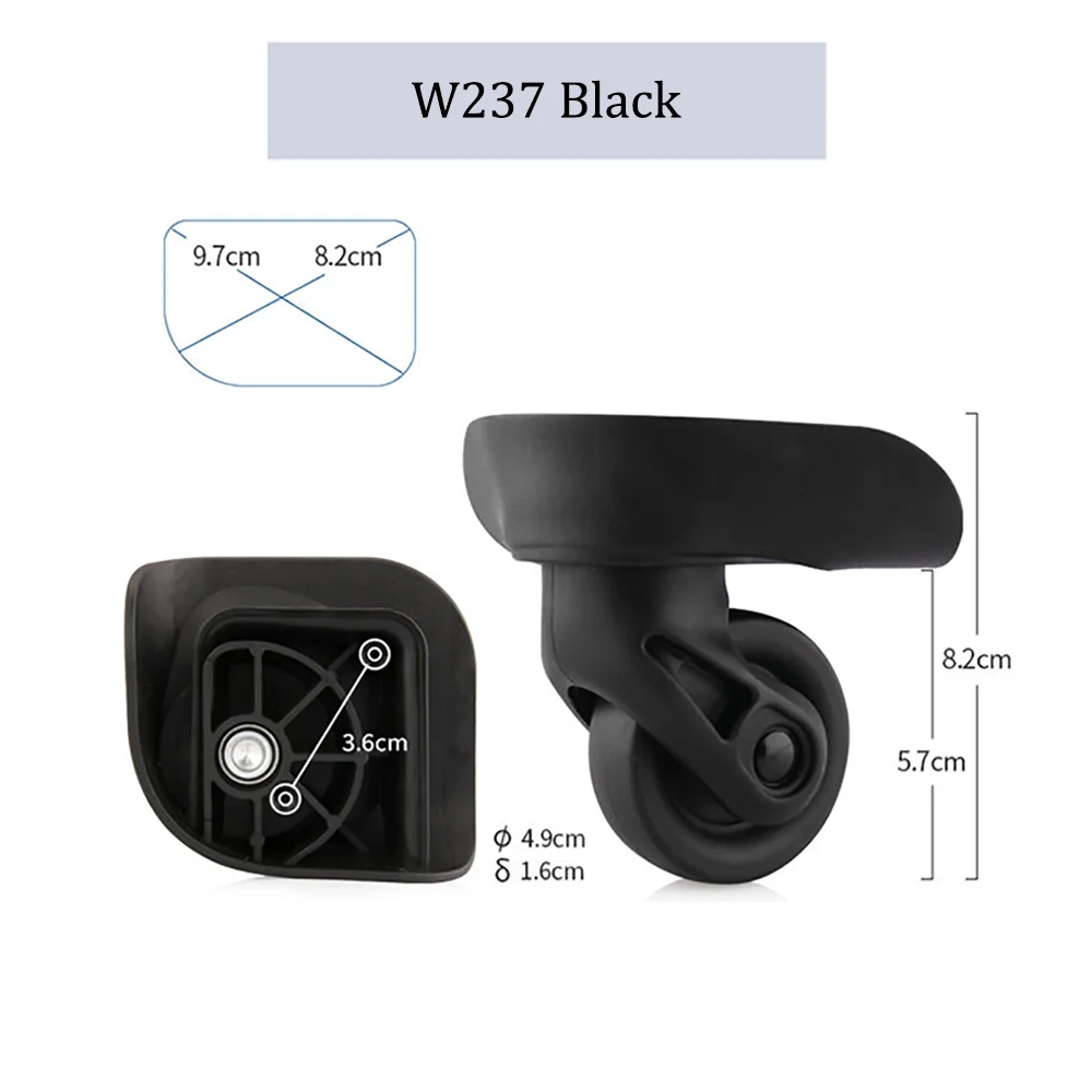 W237 Trolley Case Replacement Accessories Caster Detachable Mute Universal Wheel High Quality Rollers Maintenance Matching