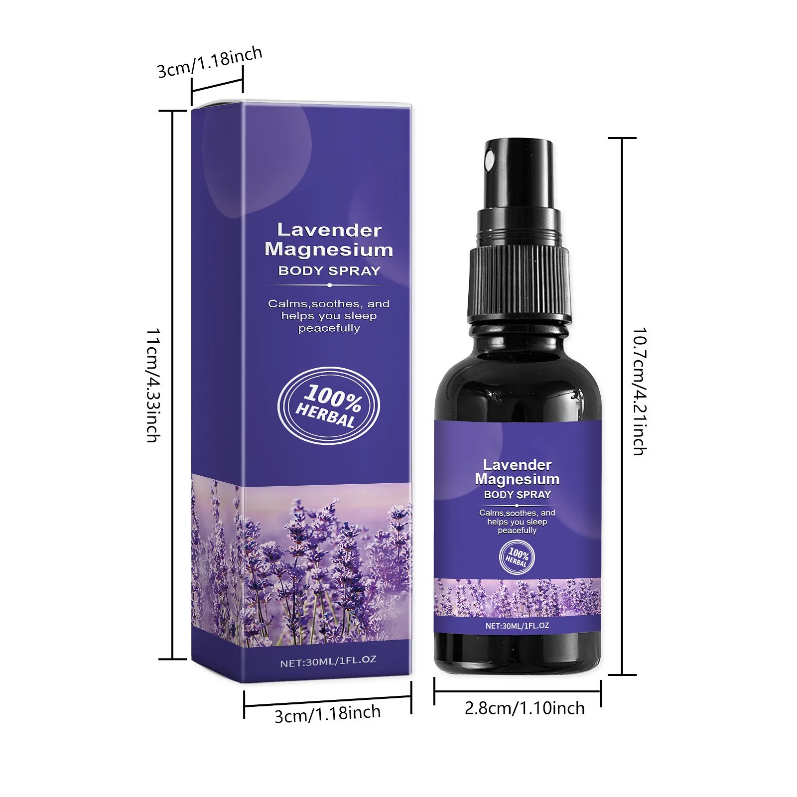 Sleep Spray, Lavender Pillow Spray For Sleep, Lavender Spray For Bedding, Mist Including Natural Lavender Oil Sleep Spray 30ml