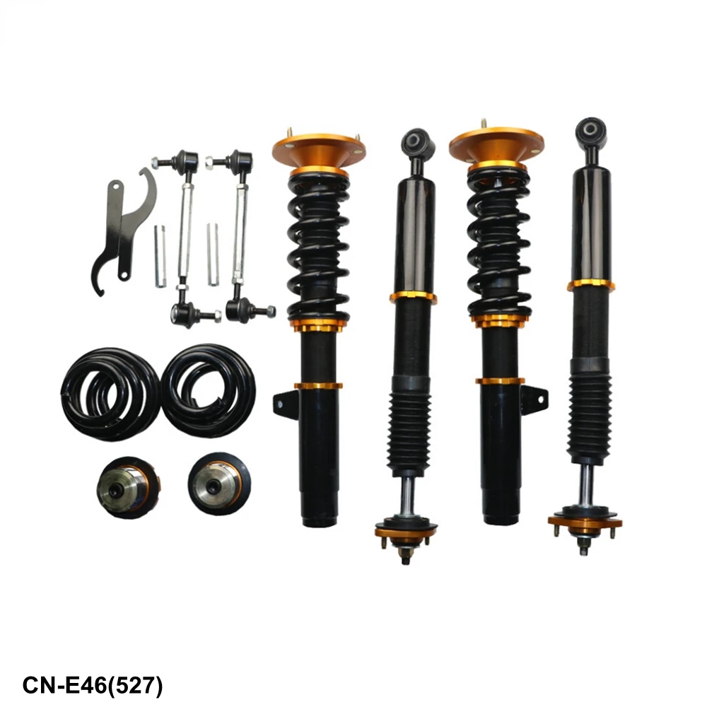 

Coilovers Coilovers Spring Struts Racing Suspension Coilover Kit Shock Absorber For 01-05 BMW E46 330i/330Ci/330xi CN-E46(527)