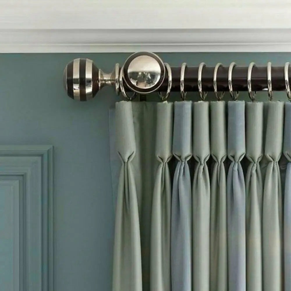 Bathroom Metal Practical Low Noise For Curtains Rods Hanging Hooks Roman circle Curtain Rings