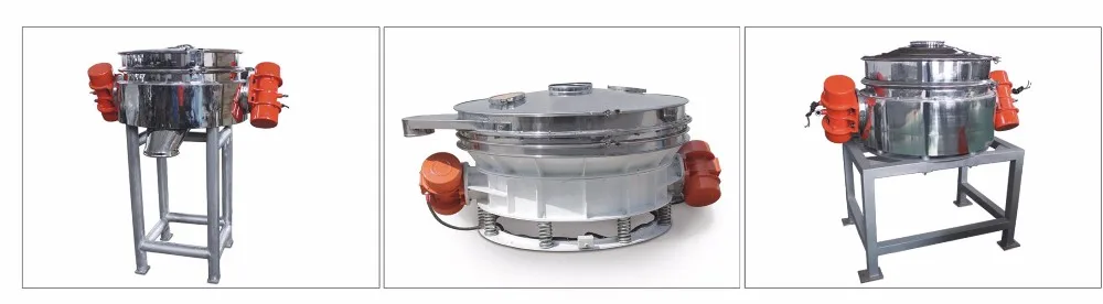 CE Certificate Flour Juice Impurity Removal Vibrating Screen by Made in China