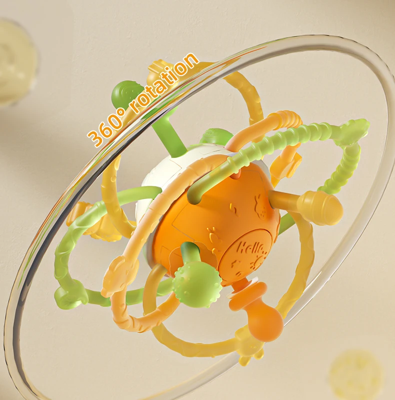 Boule de préhension à la main douce, jouet pour bébé XingdunBall, cadeau d'anniversaire pour bébés de 0 à 3 ans