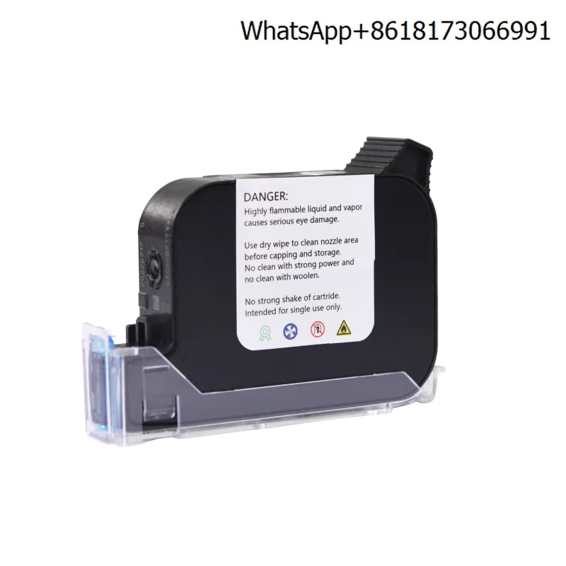 Ink cartridge high adhesion handheld static inkjet printer special fast drying integrated online coding machine