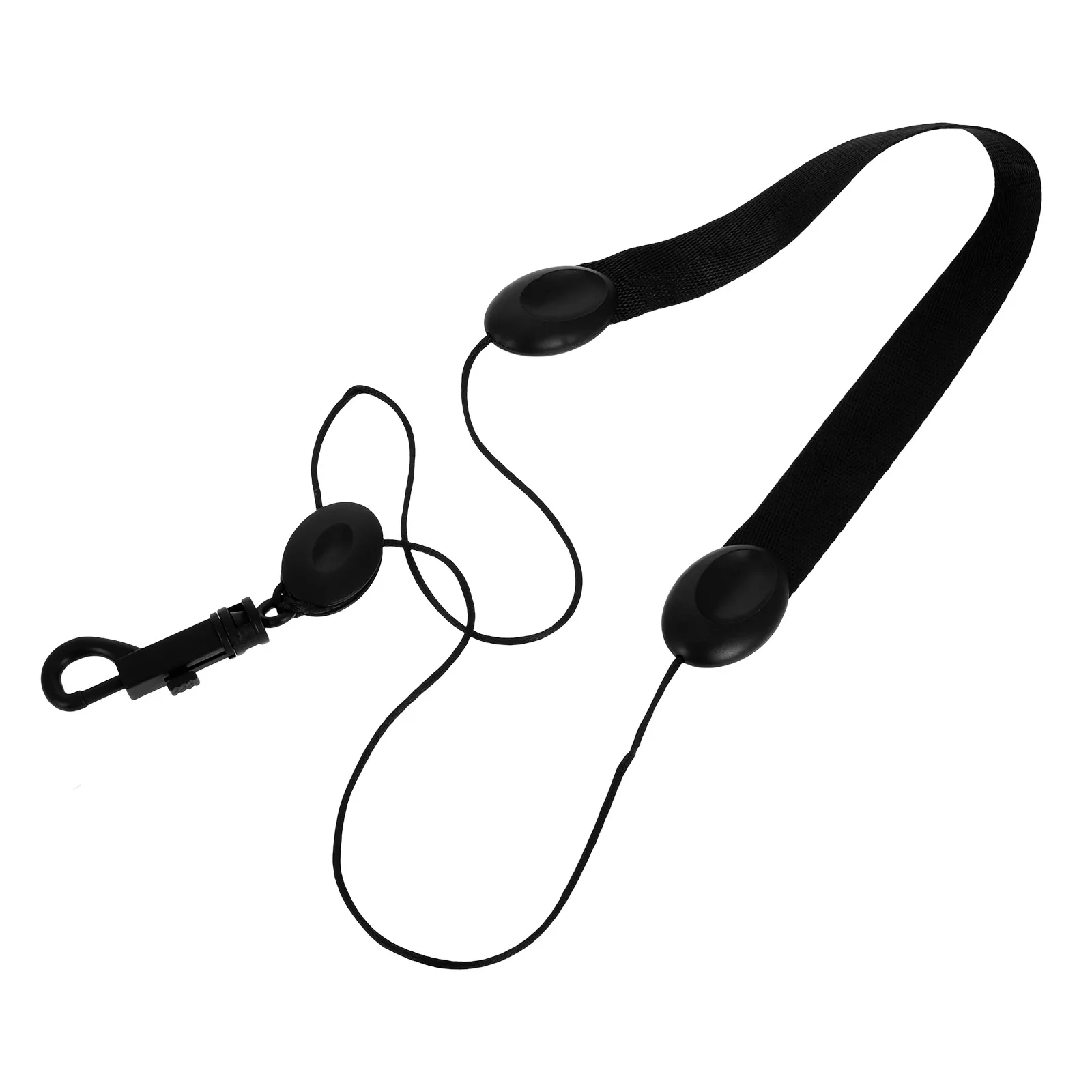

Clarinet Neck Strap Adjustable for Students with Swivel Buckle Alto Sax Professionals Plastic Snap Hook Saxophone Padded