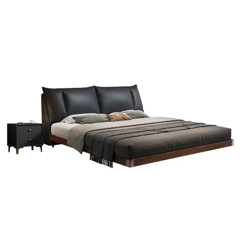 

Suspension bed black soft bag cat scratching double bed 1 master bedroom queen bed household