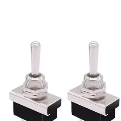 DC 12V 25A 3 \Position On Off On For Toggle Switch 3 Pin Tilt Rocker Control For Car Automobile /Truck /Boat Marine Interior For