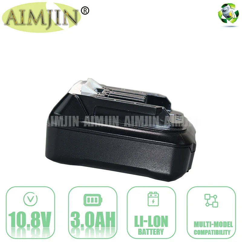 3000mAh 10.8V For Makita Electric tool battery197390-1 BL1015 1973901 BL1021B BL1041B BL1015B Li-ion Replace Battery