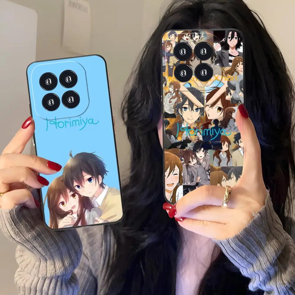 

Anime Horimiya Mobile Phone Case for Xiaomi 15 14 13 12 Mi 11 T Ultra Lite Pro S X 5G Colour Printing Pretty Cellphones Cover