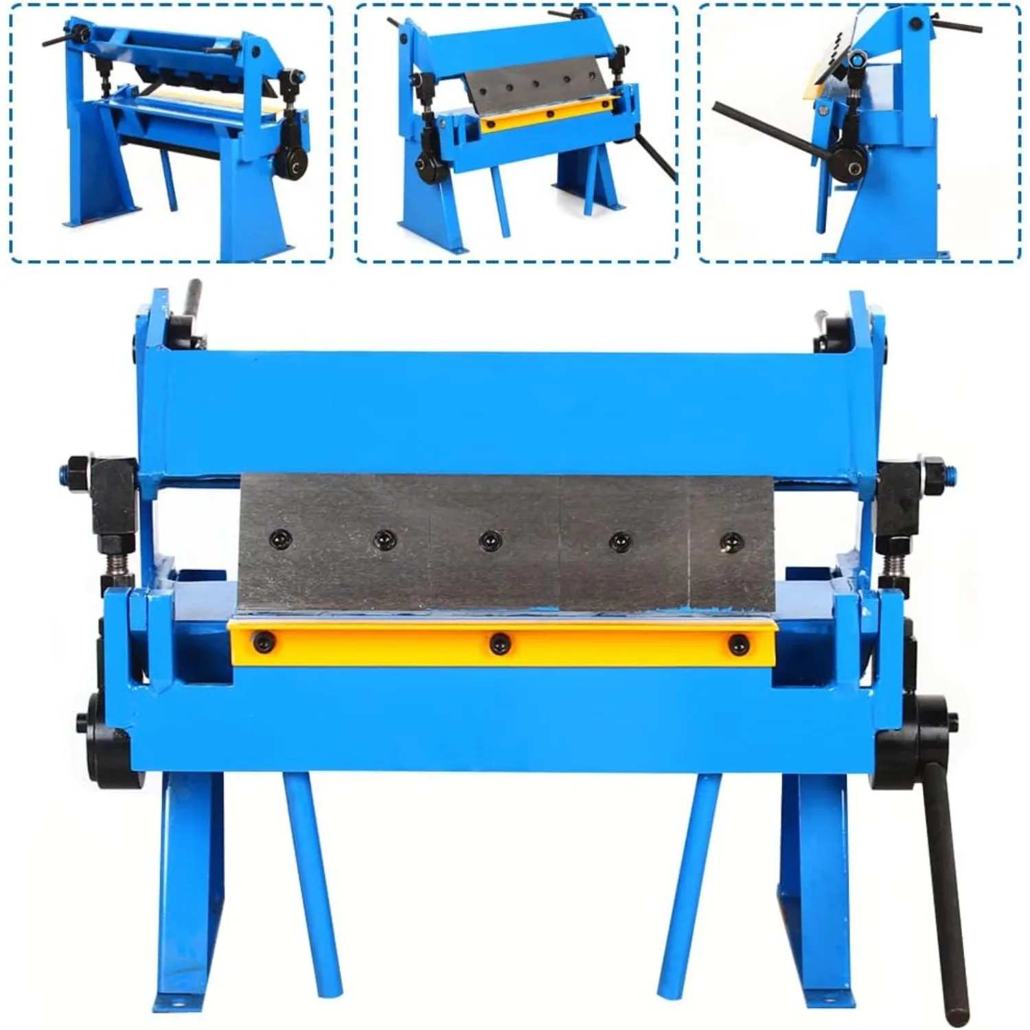 ماكينة كبيرة مقاس 305 ملم 0-135 °   ماكينة يدوية Biegegerettet Blechbiegmaschine Kantbank Blechbieger Walze Handkantbank Schwenkbieg ماشين