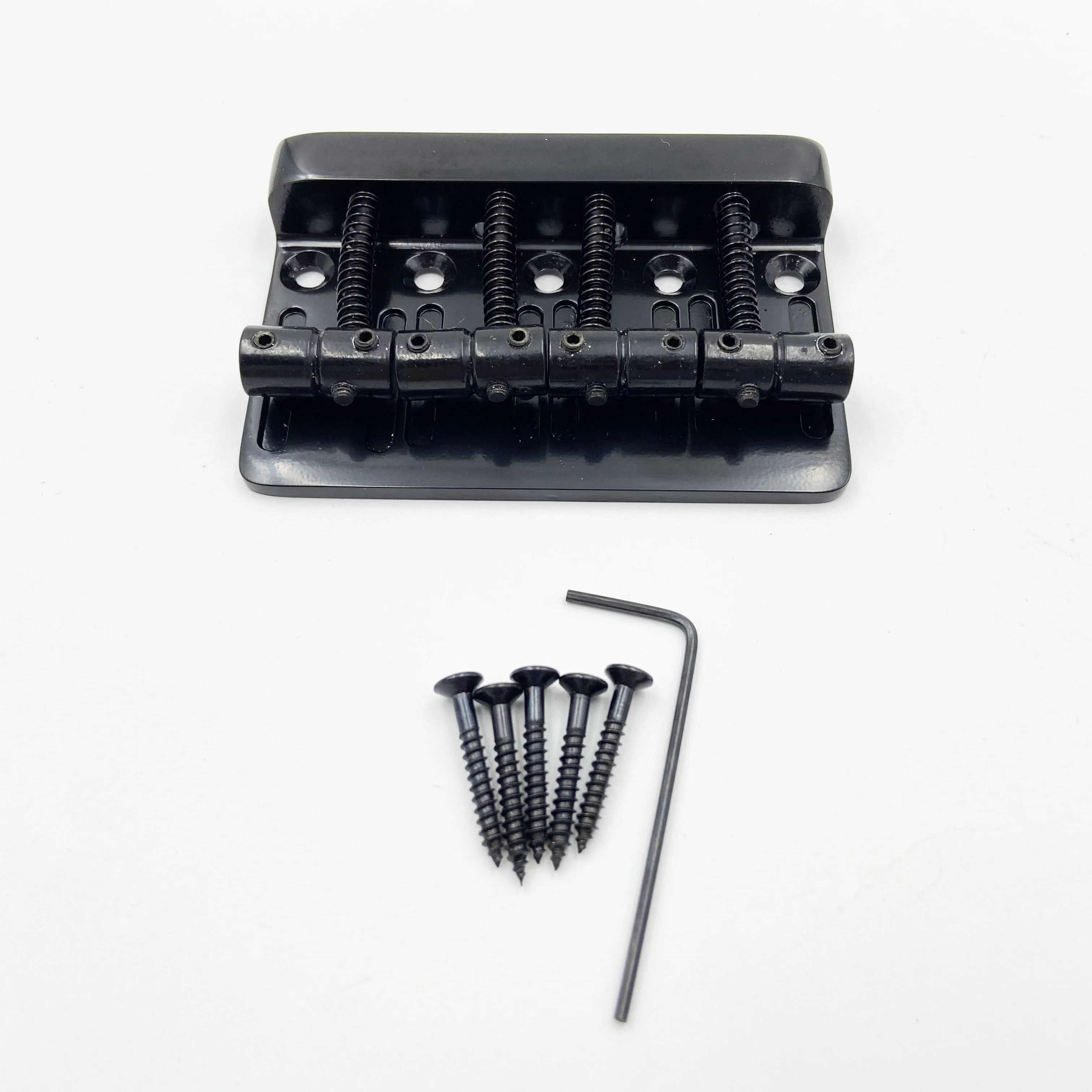 4-سلسلة جسر باس كهربائي سميكة 4-سلسلة سبائك الزنك باس جسر الرباط لوحة جسر ثابت العتيقة الغيتار الملحقات #2