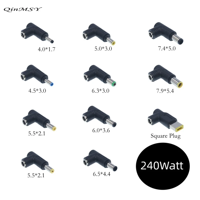 5.5x2.5 مللي متر أنثى جاك العالمي تيار مستمر امدادات الطاقة محول موصل التوصيل ل 180 واط 240 واط العالمي محمول شاحن لينوفو Hp Asus