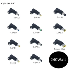 5.5x2.5mm Female Jack Universal Dc Power Supply Adapter Connector Plug for 180W 240W Universal Laptop Charger for Lenovo Hp Asus