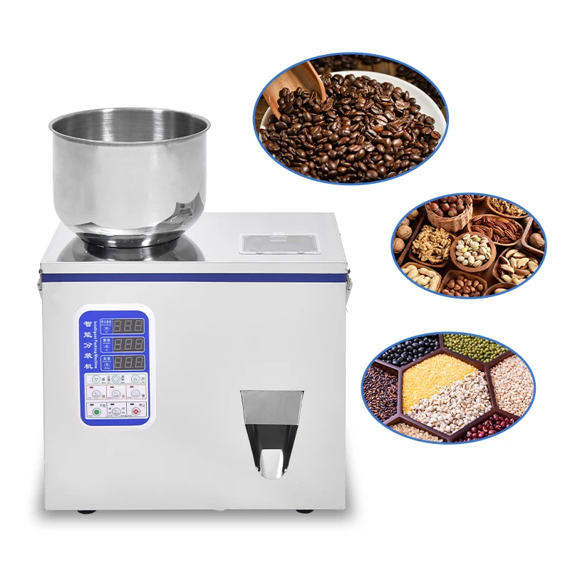 

510B Multifunctional Weighing Packing Machine Automatic Snack Machines Granules Beans Tea Powder Packing Machine