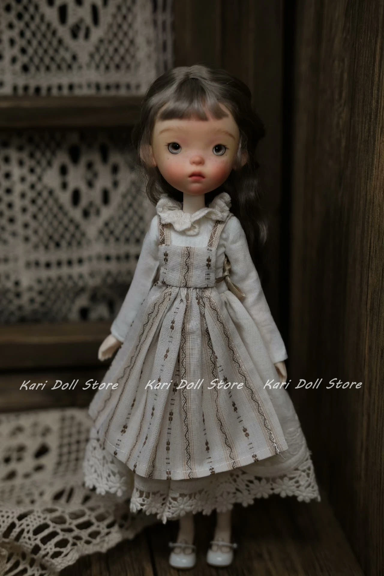 Kari Doll Clothes and skirts 2025Retro relief sculpture suit for Landazz Landoudou Doll