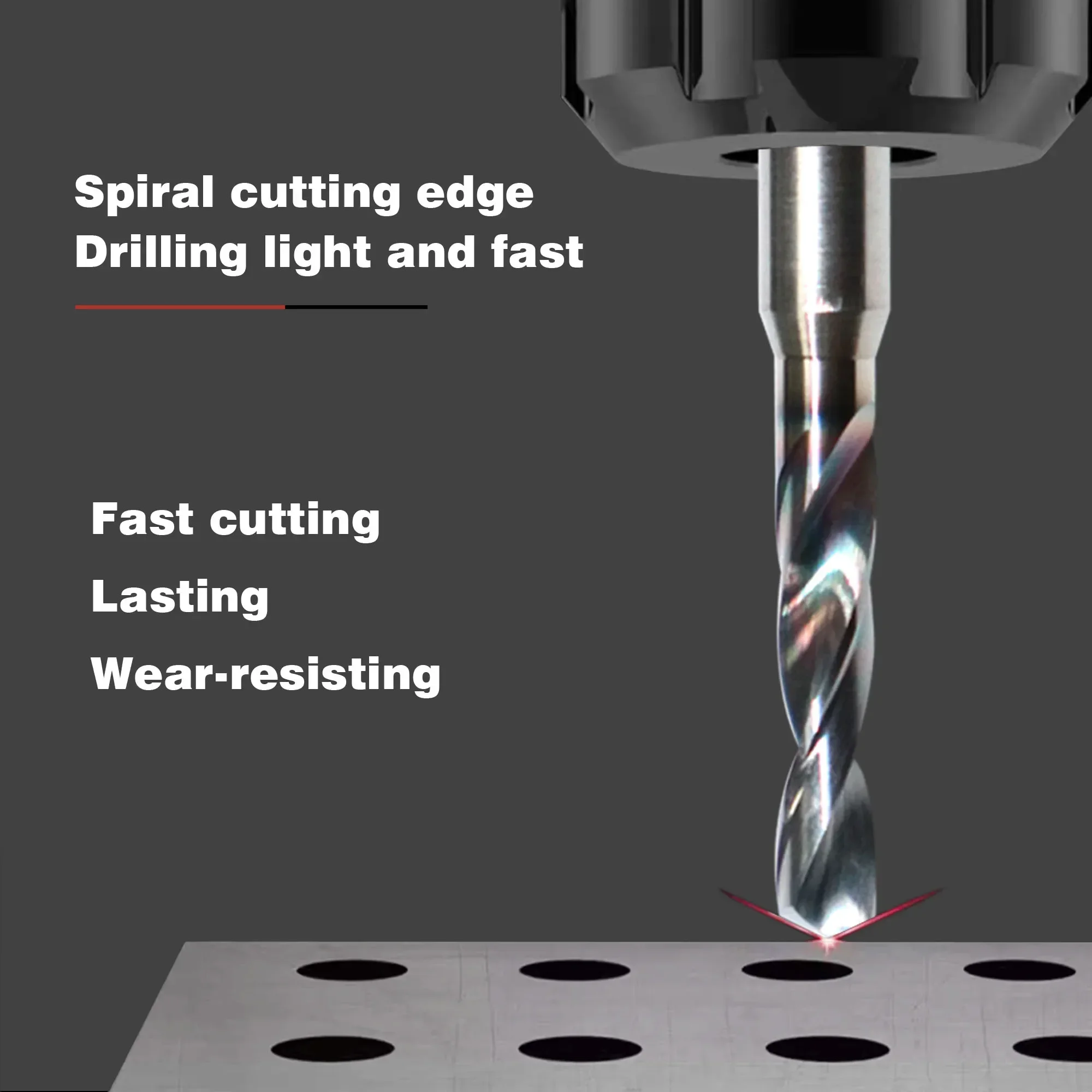 SUREWEL 0.1mm to 1.69mm Micro Carbide Drill Bit Precision Mini Drill Hole Maching CNC Solid Monolithic Metal Drill For aluminum