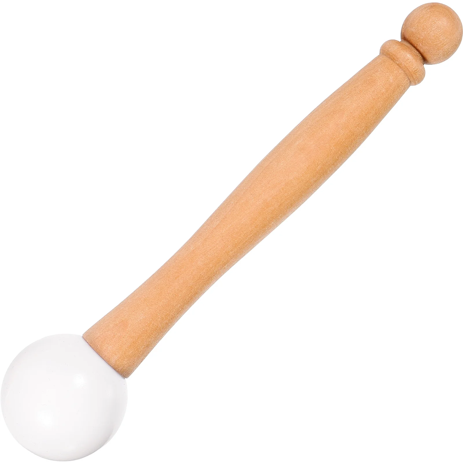 

Crystal Singing Bowl Durable Rubber Head Wooden Handle Mallet Comfortable Grip Sound Bowl Striker Yoga Meditation Healing Tool