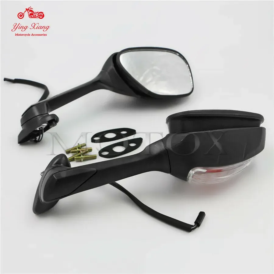 Fit for 2005 - 2016 GSXR600 GSX-R750 GSXR 1000 Rotatable Rear View Mirror Side Mirrors 2004 2005 2006 2007 2008 2011 GSXR1000