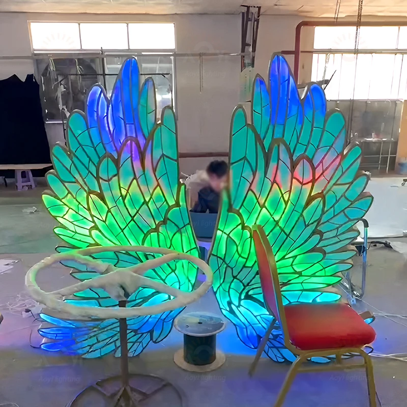 بلازا بارك تخطيط الأحداث المرحلة حديقة المناظر الطبيعية مهرجان أجنحة الملاك تركيب الفن #6