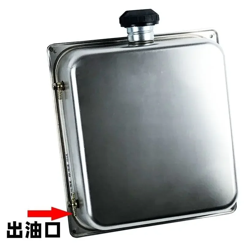 Durable 10 Liters L Firewood Heating Stainless Steel Thickened Fuel Tank Parking Heater Air Heating HVAC Modified External Squar