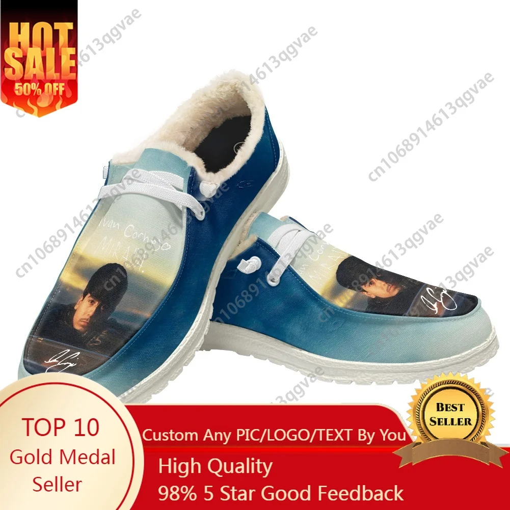

Ivan Cornejo Aqui Te Espero Casual Shoes Plush Flat Shoe Men Woman Breathable Outdoor Lightweight Footwear Custom Shoe