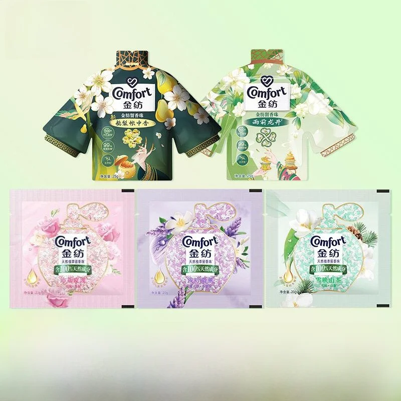 Portable Home Fragrance Scented Pearls Long Lasting Odor Eliminator Laundry Detergent Golden Spun Care Bag Fan Accessories Ic...