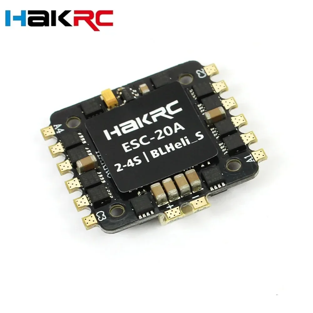 Hakrc 15a 25a 2-4s 4 in 1 blheli_s esc dshot600 20x20mm für rc fpv Renn drohne