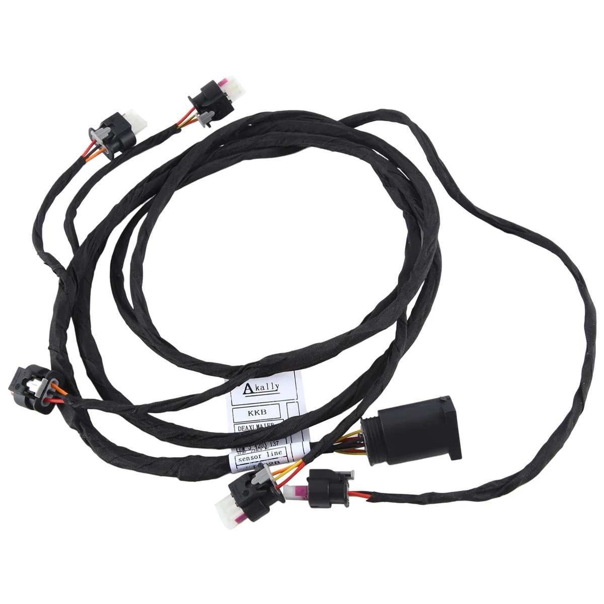 Car Front PDC Wire Set Radar Harness for BMW 7 Series F02 2009-2012 F04 2010-2011 Wiring Harness 61129199247