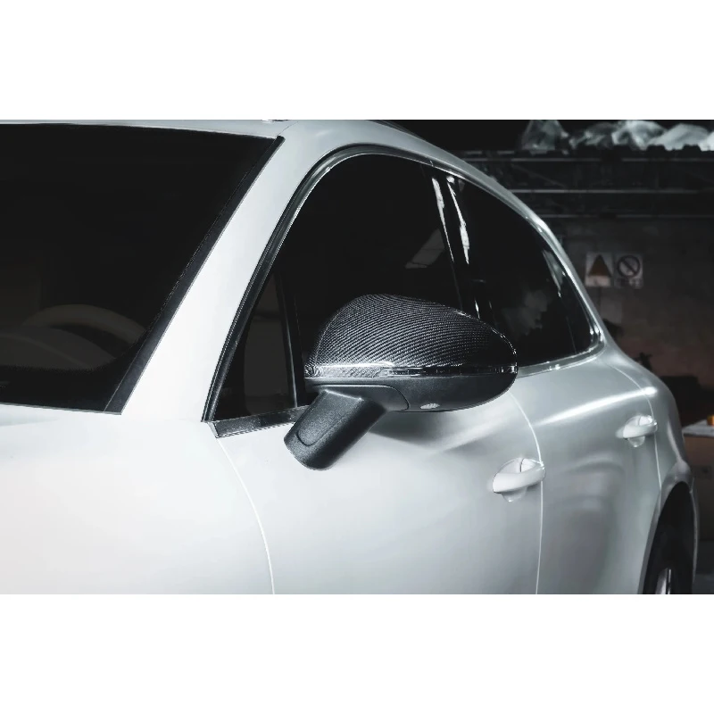 

for an Dry Carbon Fiber Mirror Cover Rearview Mirror Housing Mirror case LHD Replacement