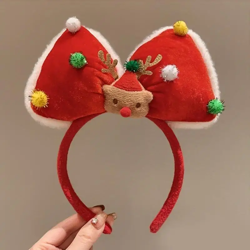 652F Giáng Sinh Mũ Trụ Nhung Tuần Lộc Băng Đô Phụ Kiện Tóc Thời Trang Cho Lễ Kỷ Niệm Ngày Lễ Và Các Cuộc Tụ Họp Theo Chủ Đề