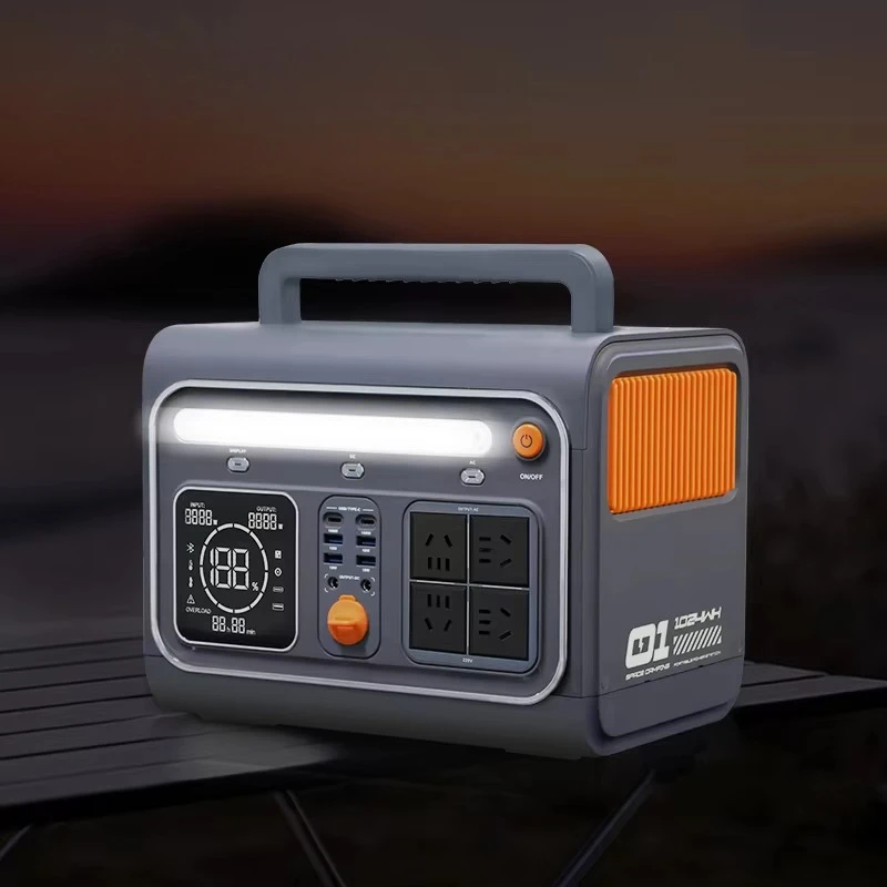 

Портативная электростанция Yiwei 1200 Вт, уличный перезаряжаемый автомобильный источник с контроллером MPPT, стартер, порт для автофургона и светодиодное освещение