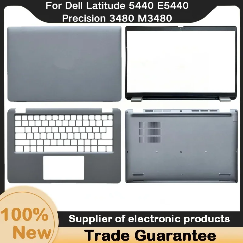 

New For Dell Latitude 5440 E5440 Precision 3480 M3480 LCD Back Cover/ LCD Front Bezel/Upper Case Cover/Bottom Base 07C1DW/0MWH4C