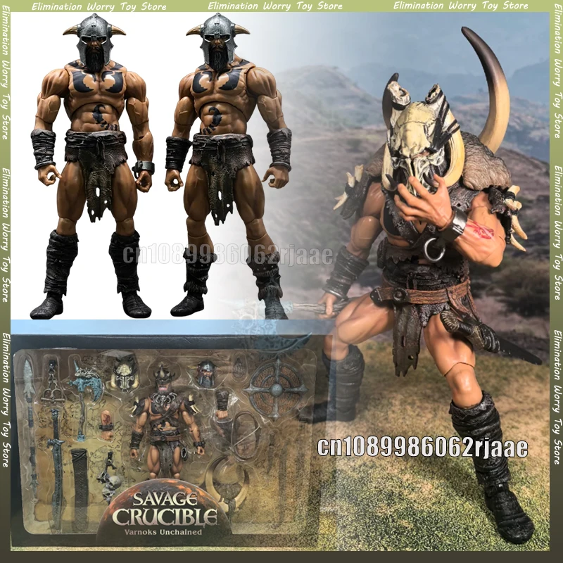 

В наличии Savage Crucible 25-летняя выставка WF, ограниченная серия, комплект VARNOKS UNCHAINED DELUXE, экшн-фигурка, модель игрушки в подарок