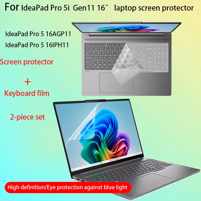 

For Lenovo IdeaPad Pro5 16AGP11 IPH11 screen protector Film 16AKP10 computer keyboard film 16ASP10 IAH10 Laptop anti-reflective