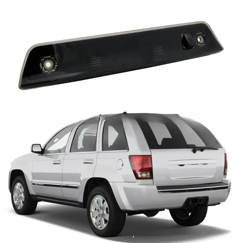 

Tiy для Jeep Grand Cherokee 2005-2019, высокое крепление, красный дым, третий хвост, задний стоп-сигнал, светодиодный фонарь, задний фонарь