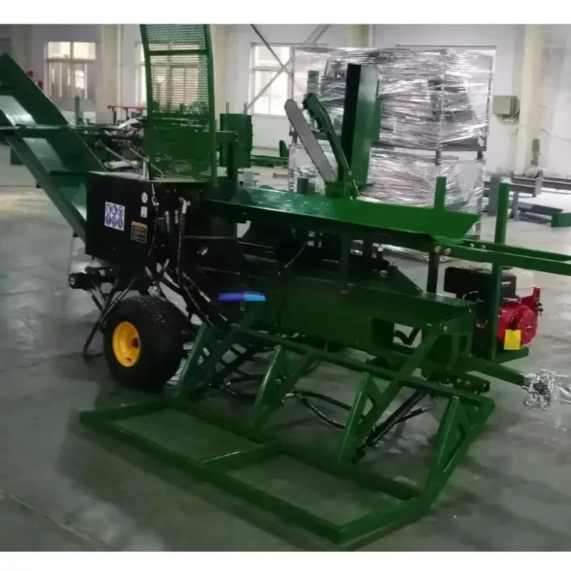 

New Model Fire Wood Splitter Log Processor with 15hp Engine with All Accessories